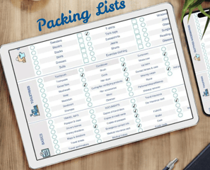 packing lists