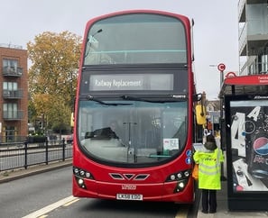 London rail replacement bus hire