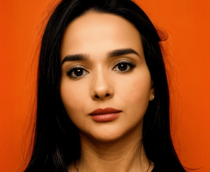 foto de perfil gerada por IA da pesquisadora Gabriela Kühl