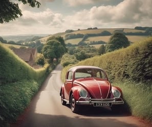 The Volkswagen Beetle - an awful car to drive says Peter Pickering