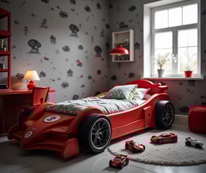 Black, top of the range car bed. Amazon Affiliate Link.