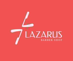 Lazarus Barber Shop Logo