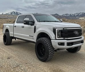 pick up truck on truck tyre size 7.50 R16
