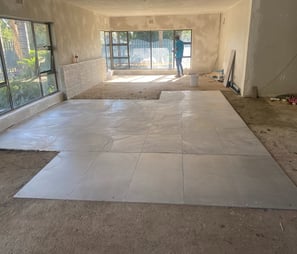 Tiling master at wok