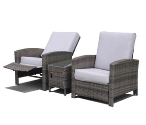 custom outdoor rattan lounge