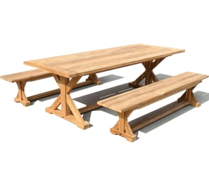 custom outdoor bench