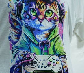 Sublimación con diseño de Gato