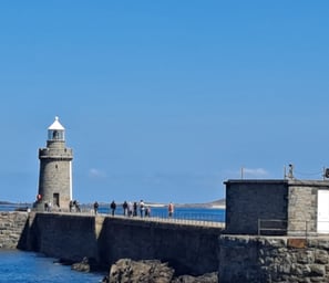 Tower at end of pier