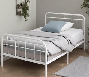metal single bed, Amazon affiliate link
