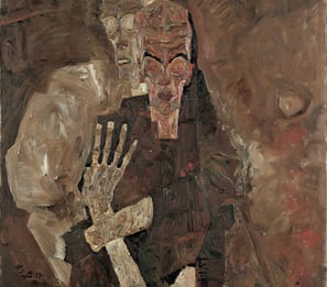 Self-Seer II by Egon Schiele, 1911