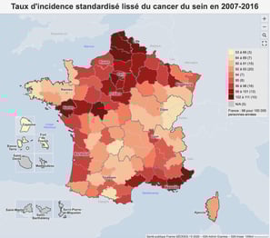 PESTICIDES SANTÉ CANCERS CARTE