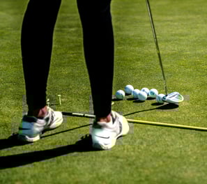 clase de golf putt