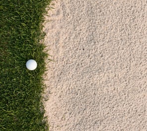 bunker de golf
