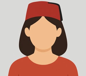 moroccan woman with tarbouch