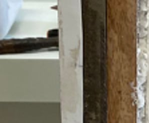 Portal de porta acústica com 3 chapas de madeira maciça para tratamento de isolamento acústico