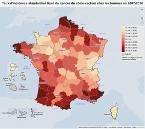 PESTICIDES SANTÉ CANCERS CARTE