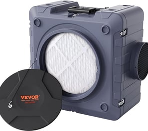 Air scrubber for bunker 