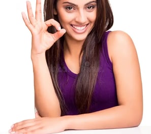 a woman in a purple tank top and a purple tank top