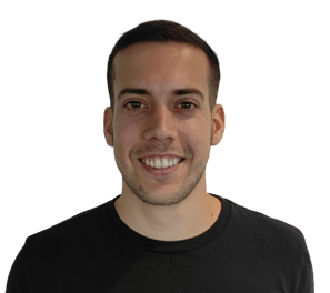 a man with a black shirt and a black shirt