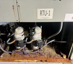 AC System Repair for Rooftop Units (RTUs1) Before