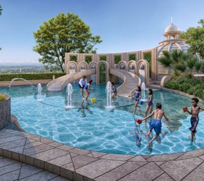 The Bliss Condominium kids pool