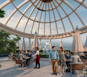 The Bliss Condominium roof top