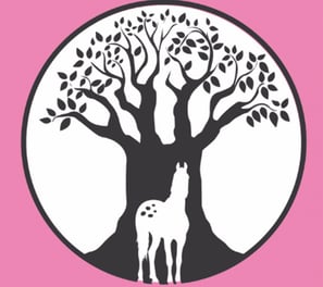 appaloosa horse and tree logo