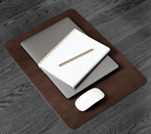 Personalized Leather Gift Desk Mat
