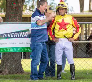 Riverina signage in the mounting yard