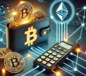 Crypto ETH and Bitcoin image
