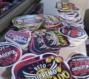 forma o siluetas en pvc 3 mm para campañas publicitarias