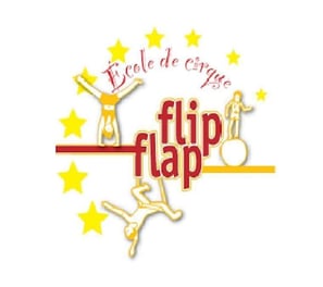 logo école de cirque flip flap