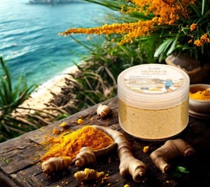 Muối 3 vị gừng nghệ sả Sahu 300g