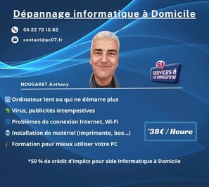 flyer pc07 pour dépannage ordinateur a domicile