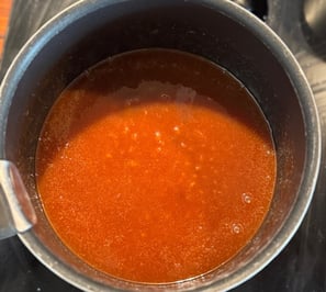 Caramel coulant