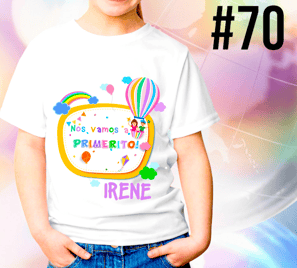 Remera para egresaditos de Jardin de Infantes