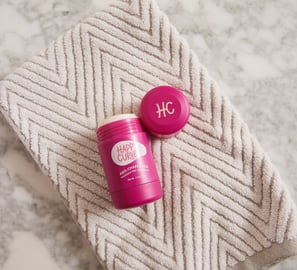 happy curves anti chafe stick unscented friction defense