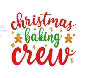 a christmas card with a gingerbread and gingerbreads