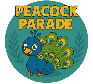 Peacock Parade - vibrant gifts inspired by nature’s show-off