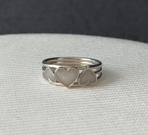 anillo con leche materna