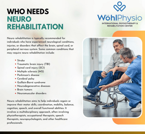 Rehabilitation after neurosurgery in kochi, Kerala