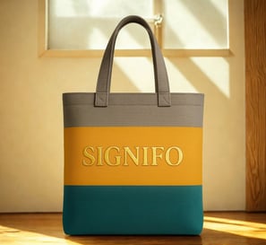 Contoh produk dari kain kanvas polyester signifo