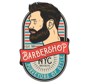 a man with a beard and beard in a barber shop