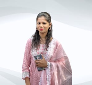 "Profile picture of a female home tutor committed to helping students succeed in academics."