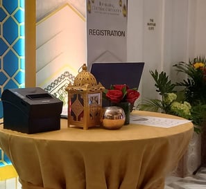 meja penerima tamu software registrasi