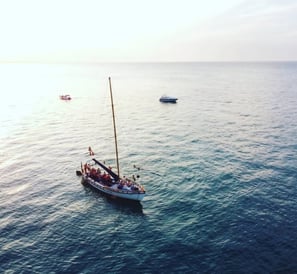 Gita in barca Cattolica, esperienza in mare