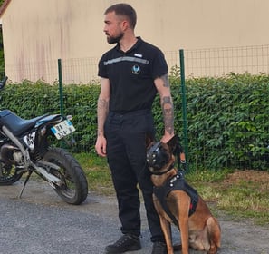 agent sécurité cynophile châtellerault poitiers descartes