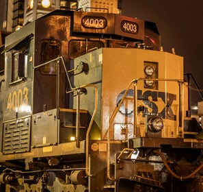 CSX train car