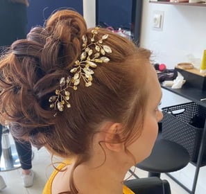 coupe de cheveux de mariage
