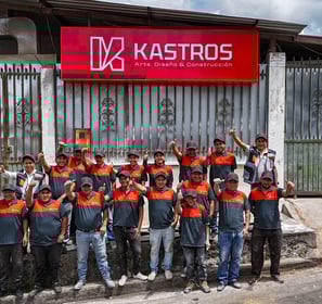 El equipo de trabajo de Kastros